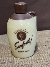 Vintage Seaforth Heather 'n Fern Men's Talc 3.5oz Bottle 