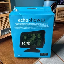 Echo Show 8 (3rd Gen) Adjustable Stand with USB-C Charging Port | Charcoal