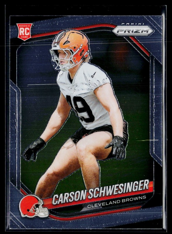 Carson Schwesinger Panini 2025 Panini Prizm #384 Rookie