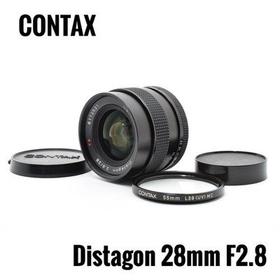 CONTAX Distagon 28mm F2.8 AEJ Carl Zeiss Nikon F Manual Wide Prime 55mm Auth