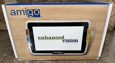 Enhanced Vision AMIGO 8" Portable HD Desktop Magnifier On The Go Low Vision