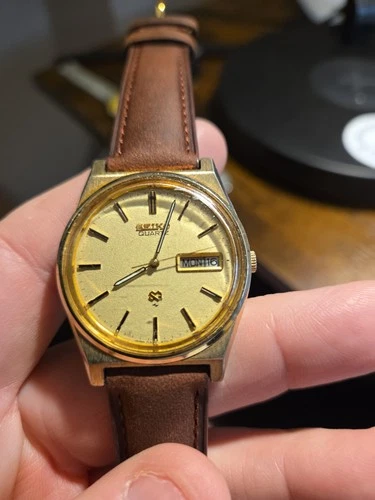 Seiko Men's Vintage Gold Toned Quartz.