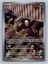 HOUNDOUR 204/197 IR OBSIDIAN FLAMES POKEMON HOLO NM