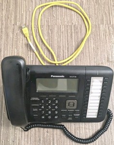 Panasonic KX-UT136 Black Phone