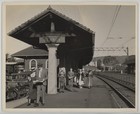 Vintage 1930s Orange, NJ Delaware, Lackawanna & Western Train Depot Photo — photo 1
