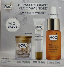ROC AM And PM Travel Set New In Box 40 Value