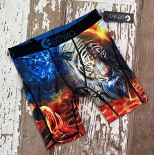 Ethika Youth Boys Boxer Briefs Size XL - Tiger