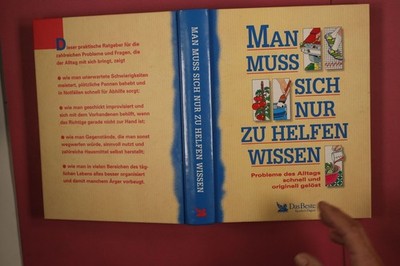 343593 MAN MUSS SICH NUR ZU HELFEN WISSEN Das Beste Probleme des Alltags schnell