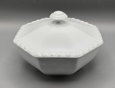 Rosenthal Maria White Large Pastry Box Lidded Box Bonboniere 17 cm Collectors EXCELLENT RARE