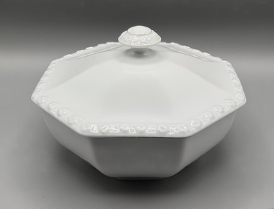 Rosenthal Maria Weiß Große Gebäckdose Deckeldose Bonboniere 17cm Sammler TOP RAR