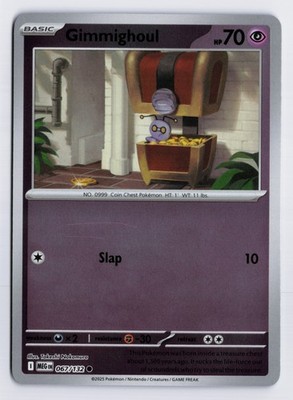 Gimmighoul - MEG #067/132 ME01: Mega Evolution Reverse Holofoil NM