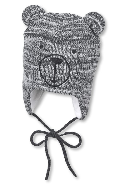 Sterntaler Jungen StrickmüTze Anthrazit Mel. Gr. 49-image