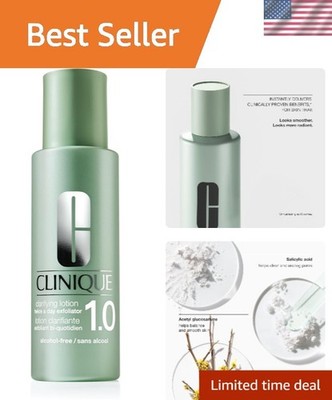 Gentle Clarifying Face Exfoliator with Witch Hazel - Radiance Boost - 6.7 Fl Oz