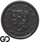 Photo of a 1842-P Large Cent from an eBay listing that sold on Jul 19, 2026