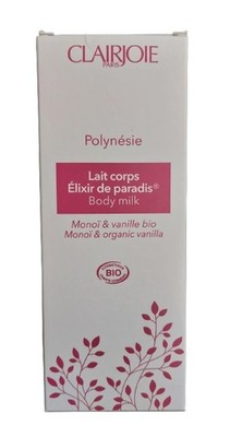 Clairjoie - Körpermilch Paradise Elixir Bio - Monoi & Vanille