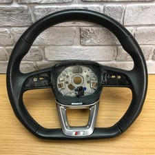 Genuine Audi Q5, SQ5, S Line leather steering wheel, 2022. MFSW DSG type.  16B