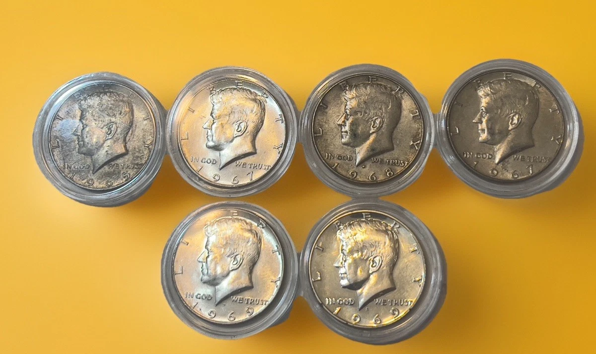 1967年 ケネディ半ドル 18枚 1967年 ケネディ半ドル 18枚 1967年 ケネディ半ドル 18枚 1967年
