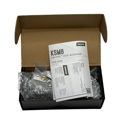 #ad #ad Shure KSM8 Dualdyne Dynamic Vocal Microphone Dual Diaphragm Cardioid Nickel $379.99