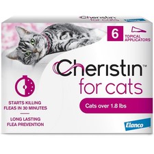 Cheristin, Cat Flea and Tick Treatment and Prevention 6 Count