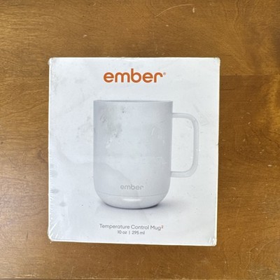 EMBER NEW Temperature Control Smart Mug 2, 10 oz, White,  1.5-hr Battery Life