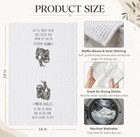 Funny Sloth Kitchen Towels Waffle Weave Microfiber Hand Towel — photo 2