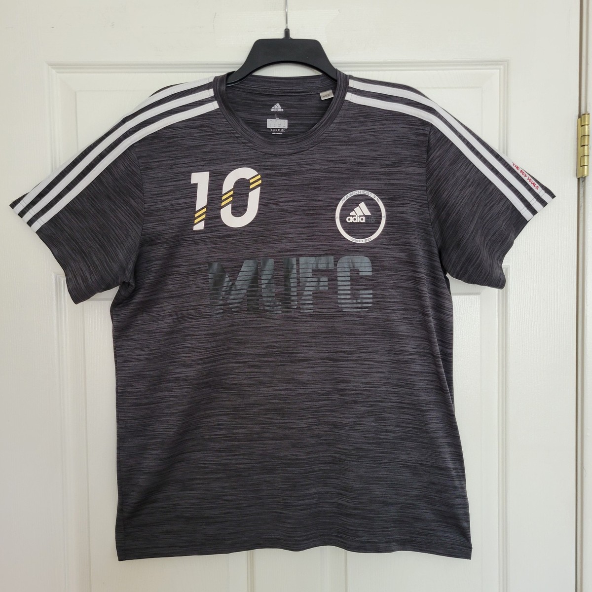 Manchester United Adidas Climalite Number 10 Matheus Cunha Jersey