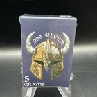.999 Fine VIKING MASK/HELMET -  Pan Silver Co.  5 Grams Art Bar Limited