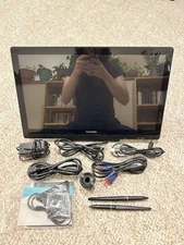 Huion Kamvas GT-191 Drawing Graphics Tablet 19.5" with Pens and Power Adapter