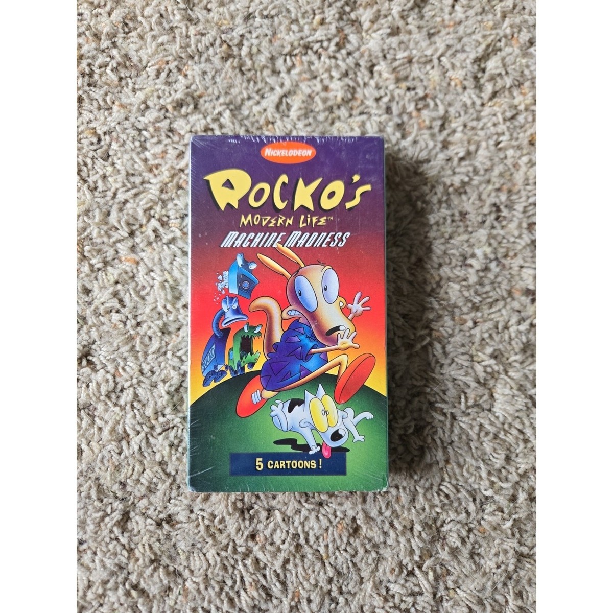Rockos Modern Life - Machine Madness (VHS, 1997) for sale online