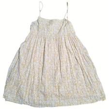 American Eagle Outfitters Floral Print Babydoll Dress Women's Size XS Yellow