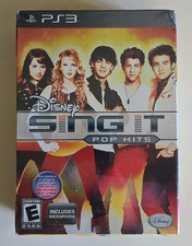 Disney Sing It: Pop Hits Video Game -PS3- Bundle Microphone *Factory Sealed