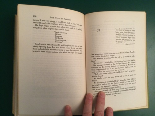 Four Years In Paradise - Osa Johnson Vintage HC Book - Picture 20 of 24