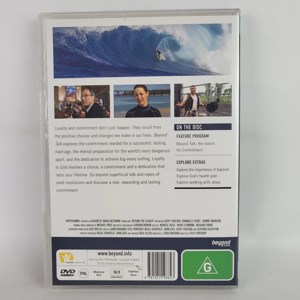 Beyond Talk - The Search For Commitment - DVD - Image 2 of 3