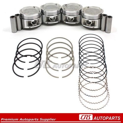 .50MM Oversize Pistons & Rings Set For 9295 Honda Civic VTEC 1.6L