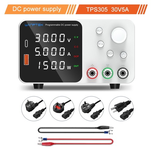Adjustable DC 0~30V 0~5A Lab Power Supply Variable Precision Bench Switching - Picture 11 of 13