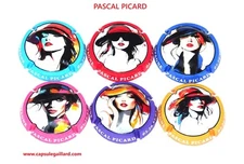 SERIES OF 6 CHAMPAGNE CAPSULES - PASCAL PICARD