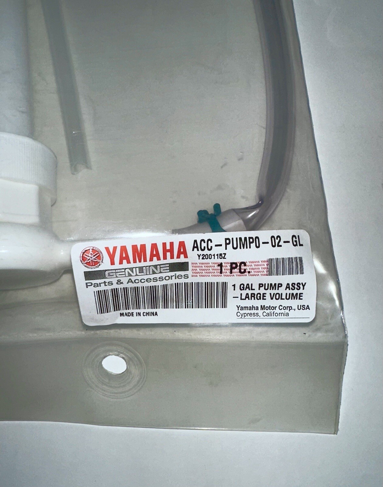 Yamaha Outboard Gallon Gear lube Pump ACCPUMP002GL eBay