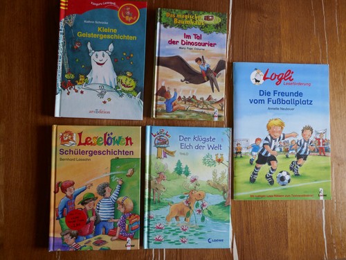 Konvolut aus 5 verschiedenen Kinderbüchern "DLKLL" , versch. Autoren , neuwertig
