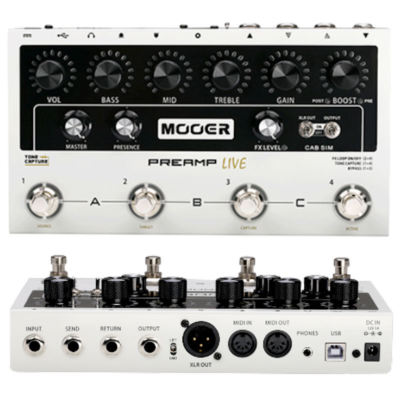 Mooer Pre-Amp Live NEW! Release In Stock