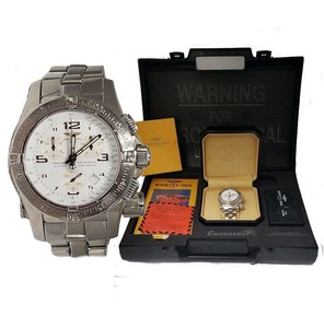 breitling gps emergency watch ebay
