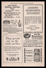 1923 Weissfeld Brothers New York NY Dental Coats Aprons Nurses Dresses Print Ad