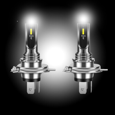 2pcs 9003 H4 LED Headlight Bulbs Kit Hi/Low Beam Super Bright White 2024