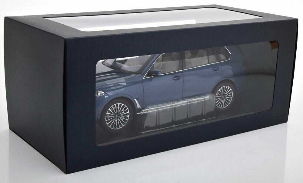 1:18 Kyosho 2020 BMW X7 Blue metallic Dealer Edition 80435A51987
