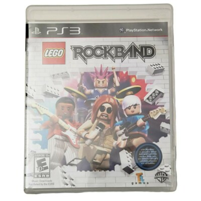 PS3 Lego Rockband Video Game