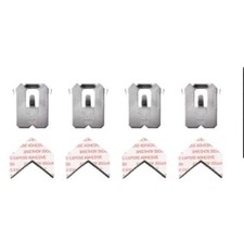 Kit De Colgadores Autoadhesivos Para Cuadros Taskar, 80x40 Mm, Acero Plateado Para Espejos Y Paneles