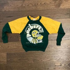 Vintage Kids 90  s Green Bay Packers Sweatshirt