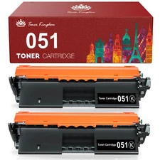 2x CRG-051 Toner for Canon 051 Toner ImageCLASS MF264dw MF269dw LBP162dw MF267dw