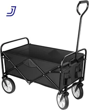 Rolling Folding & Collapsible Garden Cart Outdoor Camping Wagon Utility Utility