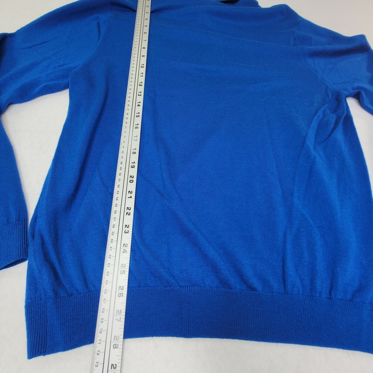 VINTAGE Callaway Collection 1/4 Button 100% Merino Wool Sweater
