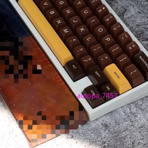 Chocolate Theme Keycap Key Caps New Gifts Fashion Full Set ABS Practical Decor - Picture 4 of 7